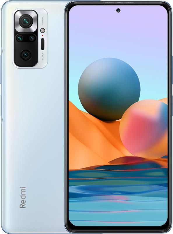 Смартфон Xiaomi Redmi Note 10 Pro 6/128GB Dual Sim Glacier Blue