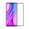 Захисне скло для Xiaomi Redmi 9/Redmi 9 Prime/Poco M2/Poco M3 Black, 0.3мм, 4D ARC, Люкс (Z16568)