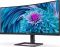 Монiтор Philips 34" UltraWide 346E2CUAE/00 VA Black Curved