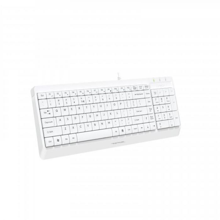 Клавіатура A4Tech Fstyler FK15 White USB