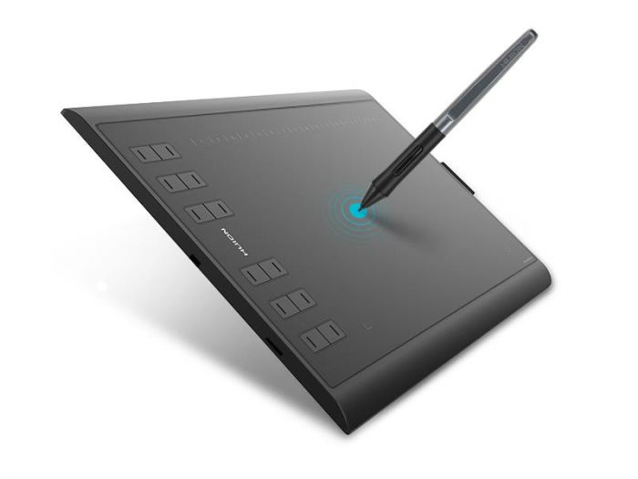 Графічний планшет Huion Inspiroy H1060P + рукавичка