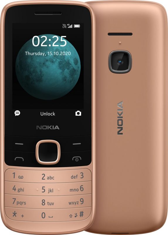 Мобільний телефон Nokia 225 4G Dual Sim Sand