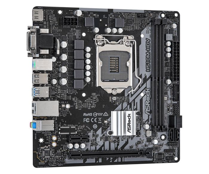 Материнська плата ASRock H510M-HDV Socket 1200