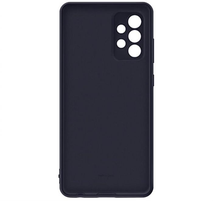 Чохол-накладка Samsung Silicone Cover для Samsung Galaxy A72 SM-A725 Black (EF-PA725TBEGRU)
