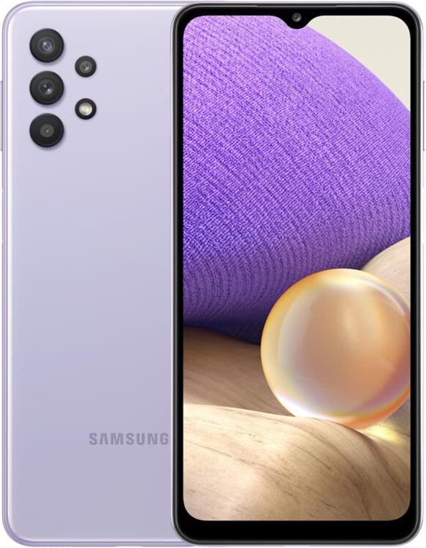 Смартфон Samsung Galaxy A32 SM-A325 4/128GB Dual Sim Light Violet_UA_