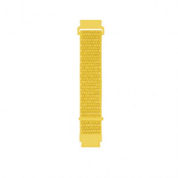 Ремінець BeCover Nylon Style для Xiaomi Amazfit Bip/Bip Lite/Bip S Lite/GTR 42mm/GTS/TicWatch S2/TicWatch E Yellow (705831)