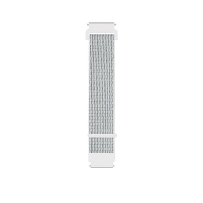 Ремінець BeCover Nylon Style для Nokia/Withings Steel/Steel HR White (705858)