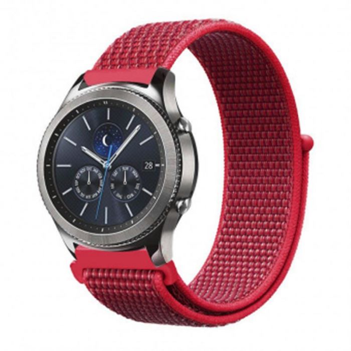 Ремінець BeCover Nylon Style для Motorola Moto 360 2nd Gen. Red (705850)