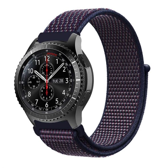 Ремінець BeCover Nylon Style для Motorola Moto 360 2nd Gen. Deep Blue (705848)