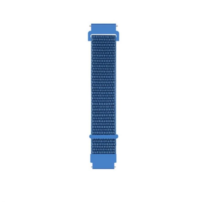 Ремінець BeCover Nylon Style для Xiaomi Amazfit Bip/Bip Lite/Bip S Lite/GTR 42mm/GTS/TicWatch S2/TicWatch E Blue (705825)