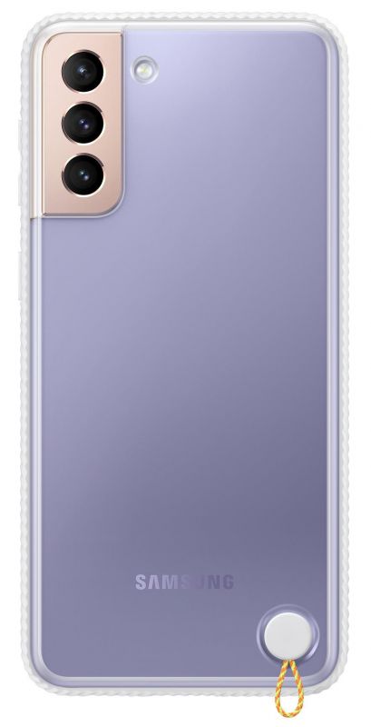 Чохол-накладка Samsung Clear Protective Cover для Samsung Galaxy S21+ SM-G996 White (EF-GG996CWEGRU)