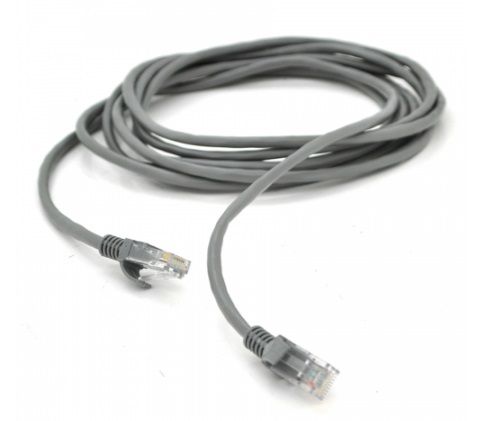 Патч-корд литий Ritar PCR-CU/2G/00213 UTP, RJ45, Cat.5e, 2m, сірий