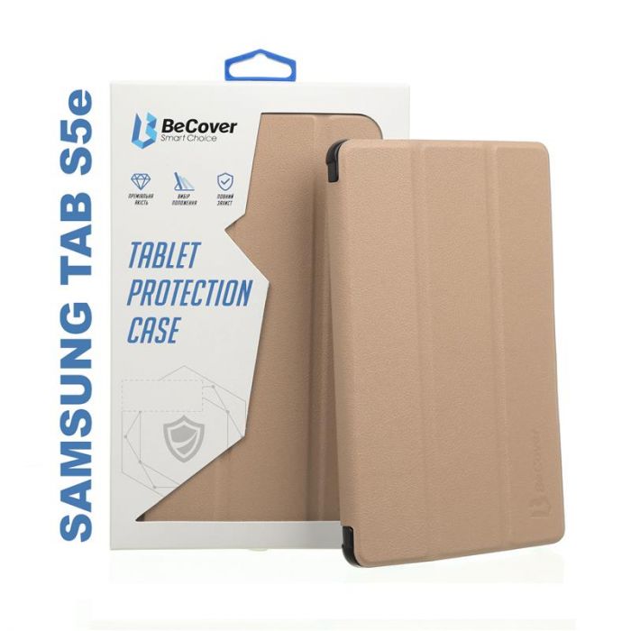 Чохол-книжка BeCover Smart для Samsung Galaxy Tab S5e SM-T720/SM-T725 Gold (705989)