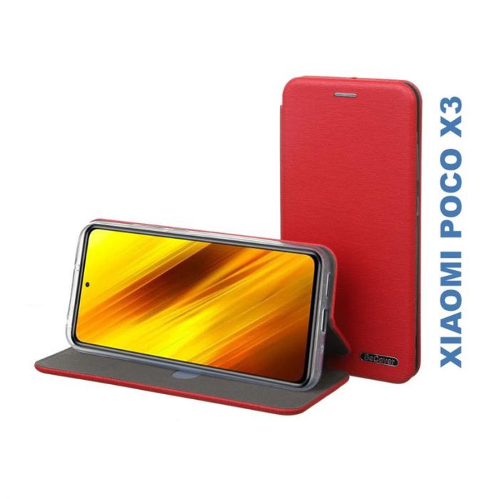 Чохол-книжка BeCover Exclusive для Xiaomi Poco X3 Red (705748)