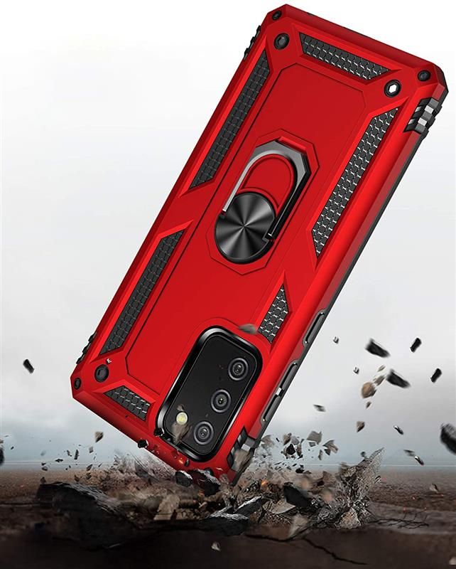 Чохол-накладка BeCover Military для Samsung Galaxy A02s SM-A025 Red (706014)