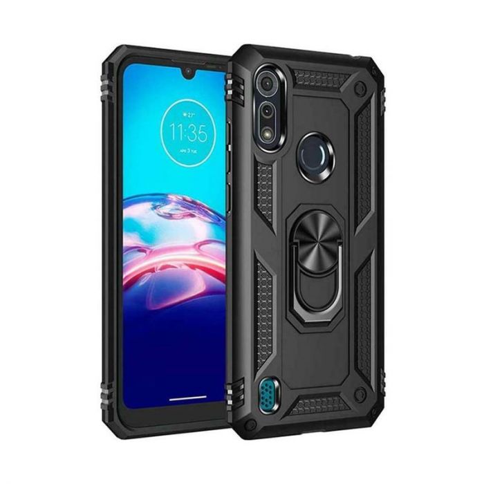 Чохол-накладка BeCover Military для Motorola Moto E6s Black (705963)