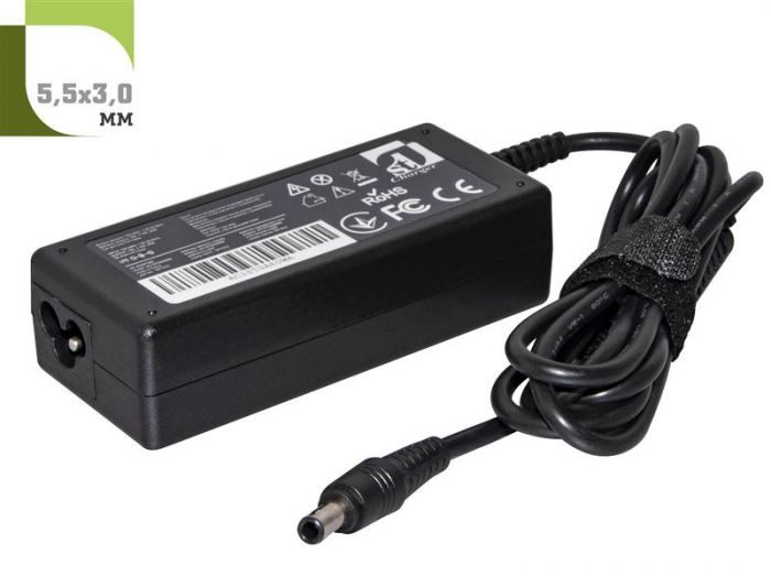 Блок живлення 1StCharger для ноутбука Samsung 19V 60W 3.16A 5.5x3.0 (AC1STSA60WA)