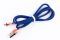 Кабель Dengos USB - microUSB (M/M) 1 м Dark Blue (NTK-M-SET-DBLUE)