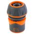 Конектор 1/2" швидкознімний для шланга 3/4" з замком (ABS+TPR) FLORA (5015484)
