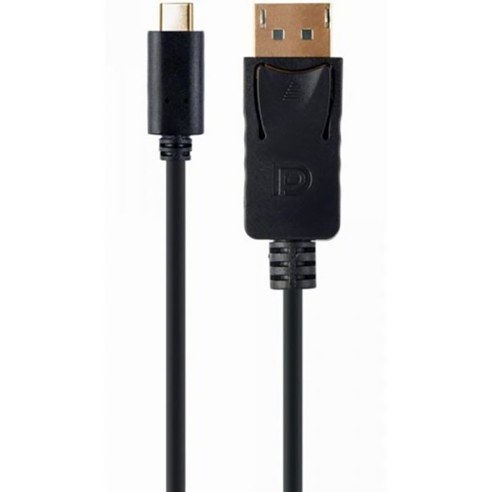 Кабель Cablexpert USB Type-C - DisplayPort (M/M), 2 м, чорний (A-CM-DPM-01) 