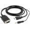 Кабель Cablexpert HDMI - VGA, (M/F), 5 м, Black (A-HDMI-VGA-03-5M)