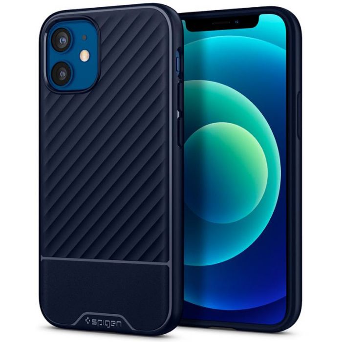 Чохол-накладка Spigen Core Armor для Apple iPhone 12 Mini Navy Blue (ACS01538)