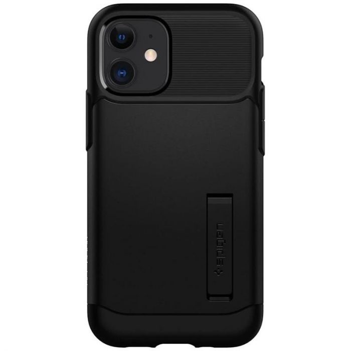 Чохол-накладка Spigen Slim Armor для Apple iPhone 12 Mini Black (ACS01545)