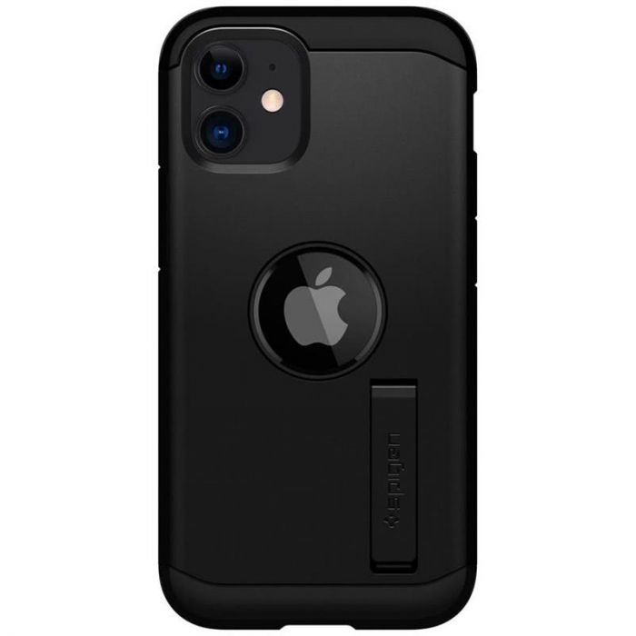 Чохол-накладка Spigen Tough Armor для Apple iPhone 12 Mini Black (ACS01753)