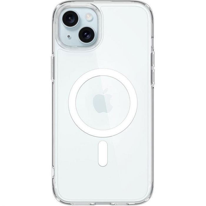 Чохол-накладка Spigen Ultra Hybrid MagFit для Apple iPhone 15 White (ACS06802)
