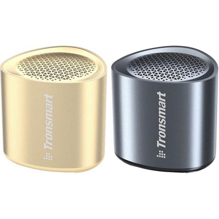 Акустична система Tronsmart Nimo Mini Speaker Polar Black + Nimo Mini Speaker Gold (994703)