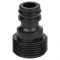 Адаптер для конектора 1/2" із зовнішнім різьбленням 3/4" (ABS) GRAD (5016365)