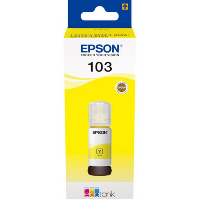 Чорнило EPSON (103) L31XX Yellow (C13T00S44A) 65 мл Чорнило EPSON (103) L31XX Yellow (C13T00S44A) 65 мл
