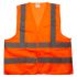 Сигнальний жилет помаранчевий 4 с/о смуги XXL GRAD (9451595)