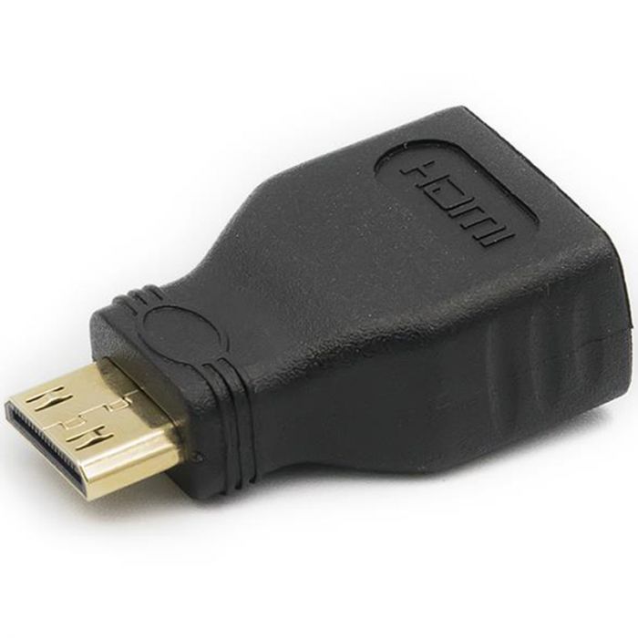 Адаптер PowerPlant (CA911080), HDMI - miniHDMI, чорний