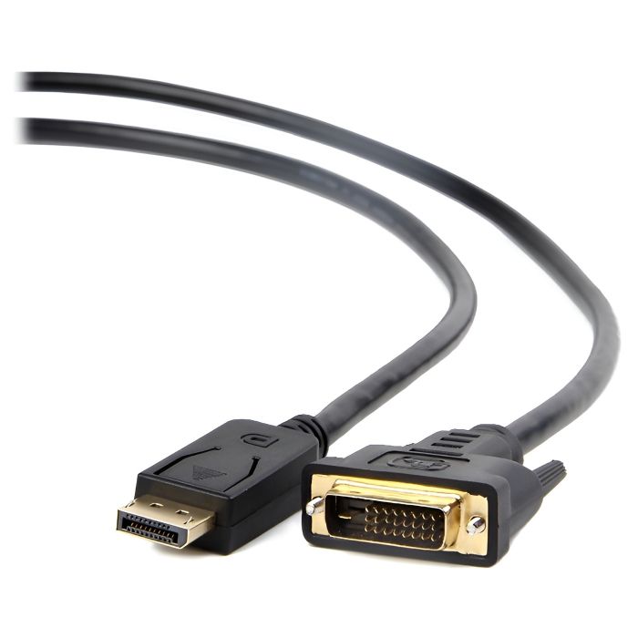 Кабель Cablexpert CC-DPM-DVIM-1M DisplayPort вилка на DVI вилка, 1м