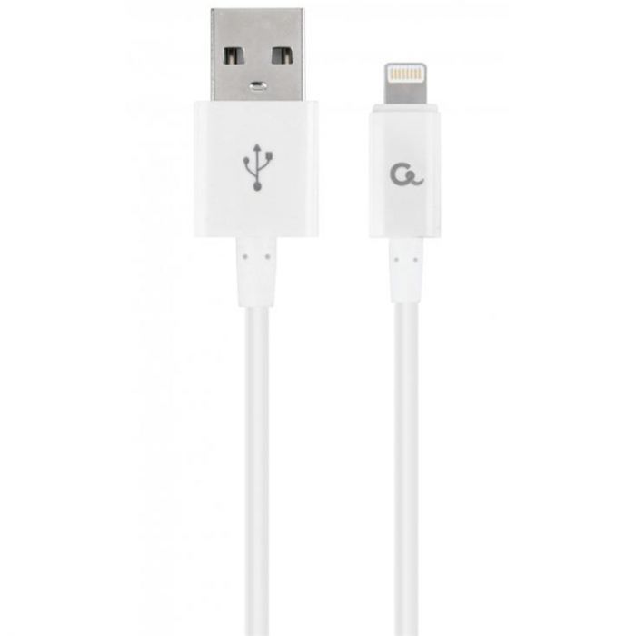 Кабель Cablexpert USB - Lightning (M/M), преміум, 2 м, білий (CC-USB2P-AMLM-2M-W)