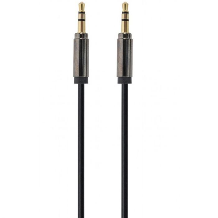 Аудіо-кабель Cablexpert 3.5 мм - 3.5 мм (M/M), 1.8 м, чорний (CCAP-444-6)