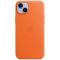 Чохол-накладка Apple Leather Case with MagSafe для Apple iPhone 14 Plus Orange (MPPF3)