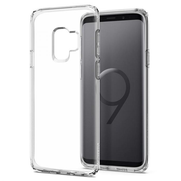 Чохол-накладка Spigen Liquid Crystal для Samsung Galaxy S9 SM-G960 Crystal Clear (592CS22826)