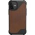 Чохол-накладка Urban Armor Gear Metropolis Lite для Apple iPhone 12 Mini Leather Brown (11234O118380)