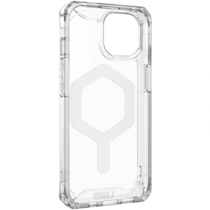 Чохол-накладка Urban Armor Gear Plyo Magsafe для Apple iPhone 15 Ice/White (114294114341)
