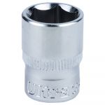 Насадка шестигранна коротка 1/4" 13мм CrV ULTRA (6060132)