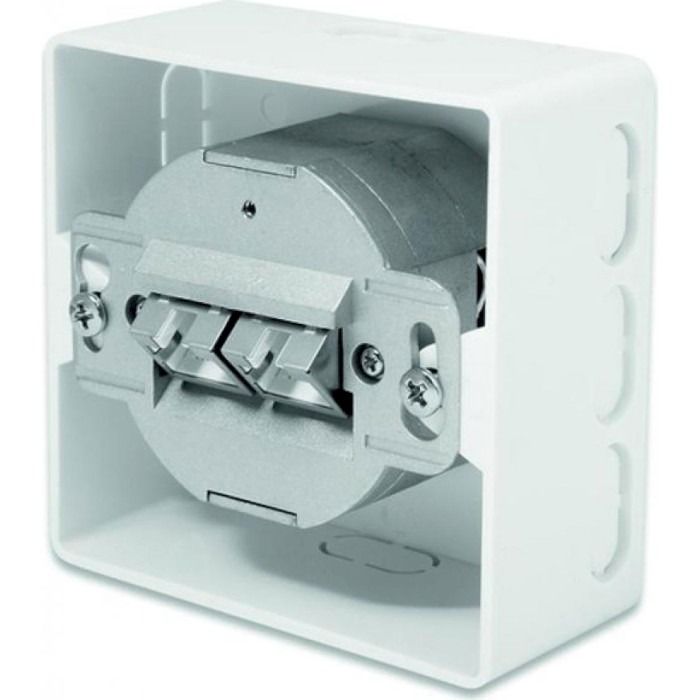 Настінна розетка DIGITUS cat. 5e, 2xRJ45, 8P8C (DN-9002-N)