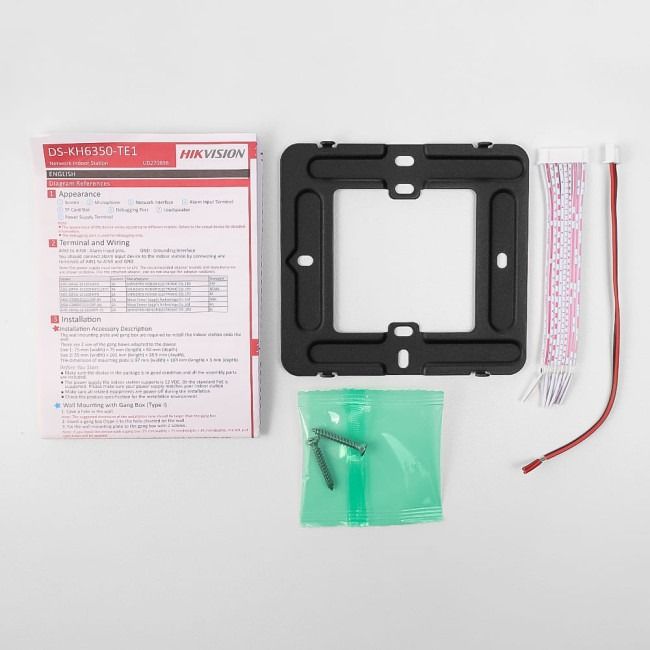 IP-відеодомофон Hikvision DS-KH6350-TE1 White