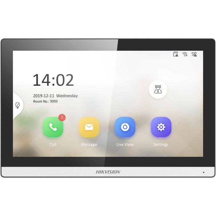 IP-відеодомофон Hikvision DS-KH6350-WТE1 White