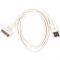 Кабель PowerPlant USB-Apple 30pin, 1м White (DV00DV4045)