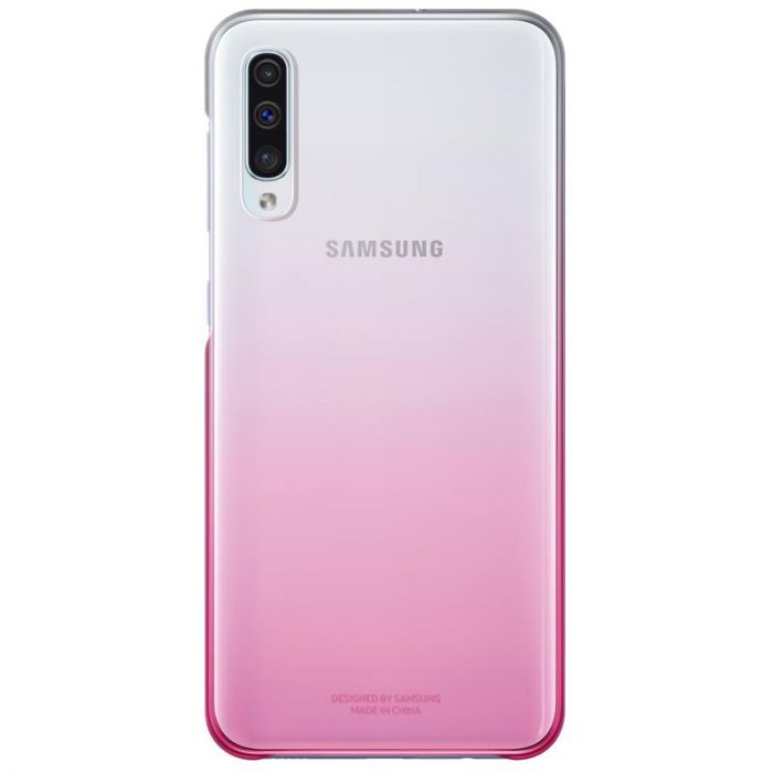 Чохол-накладка Samsung Gradation Cover для Samsung Galaxy A50 SM-A505 Pink (EF-AA505CPEGRU)