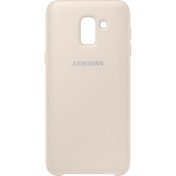 Чохол-накладка Samsung Dual Layer Cover для Samsung Galaxy J6 SM-J600 Gold (EF-PJ600CFEGRU)