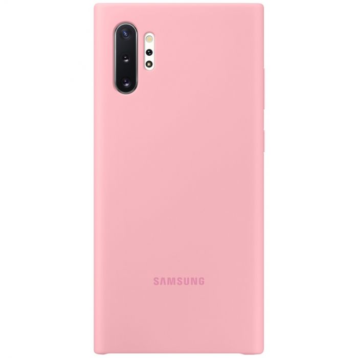 Чохол-накладка Samsung Silicone Cover для Samsung Galaxy Note 10+ SM-N975 Pink (EF-PN975TPEGRU)