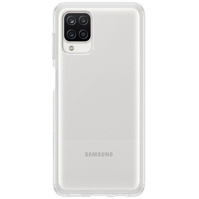 Чохол-накладка Samsung Soft Clear Cover для Samsung Galaxy A12 SM-A125/SM-A127 Transparent (EF-QA125TTEGRU)